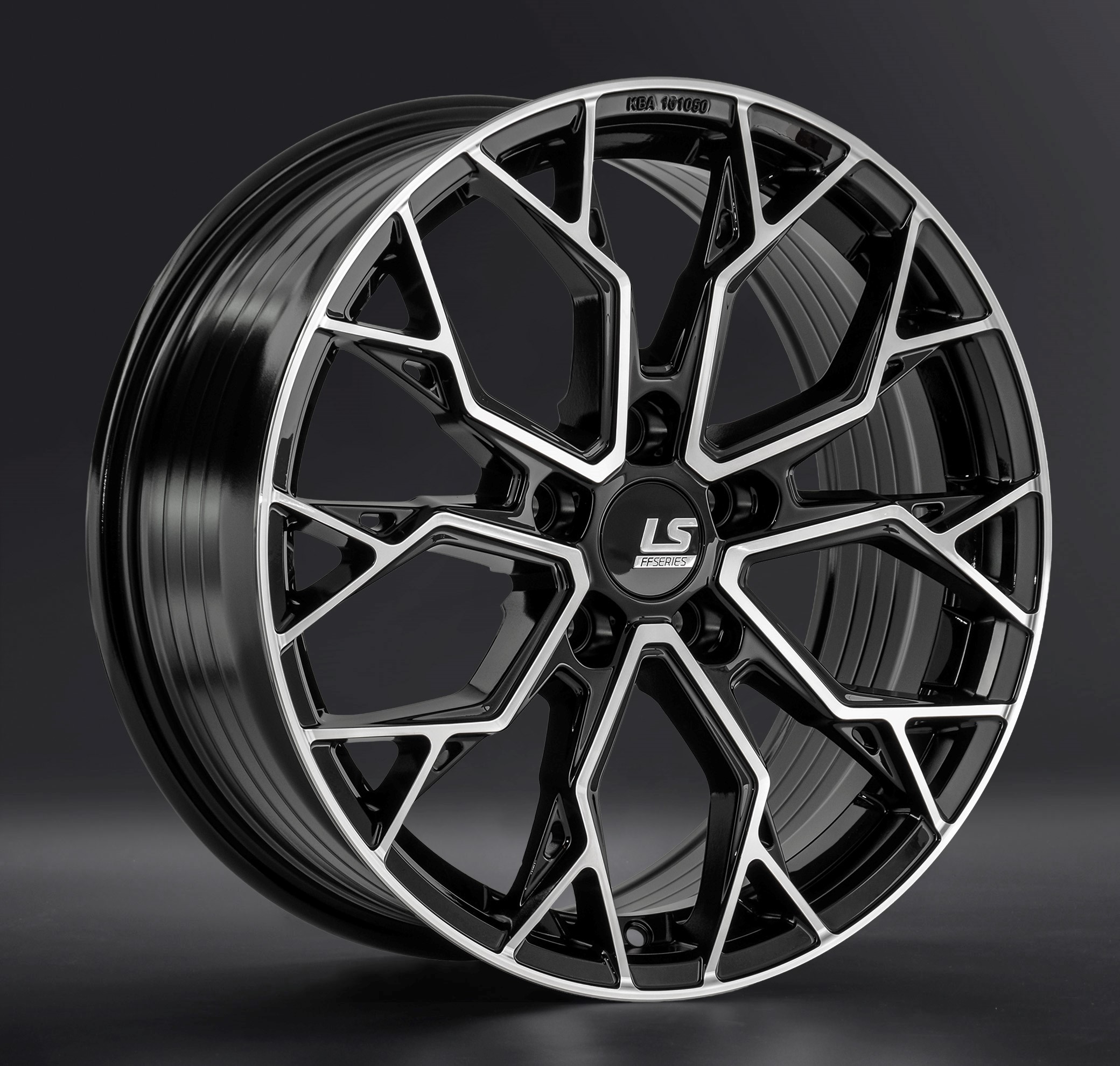 Колесный диск LS FlowForming RC108 7,5х18/5x114,3 D67,1 ET45 BKF
